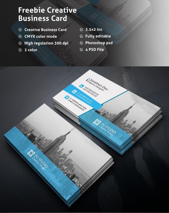 Freebie Creative Business Card