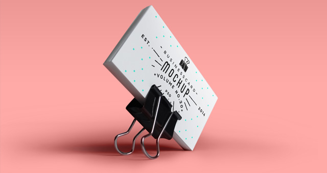 Psd Business Card Mock-Up Vol20