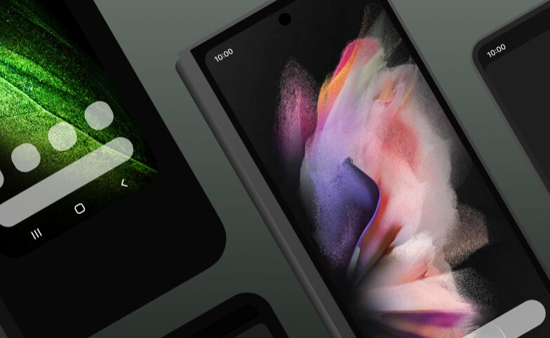 Samsung Galaxy Z Fold Device Mockup
