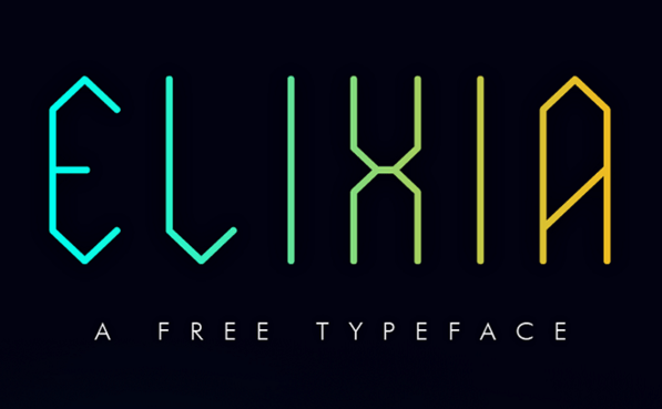 ELIXIA Free Font