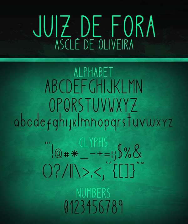 Juiz de Fora - Free Font