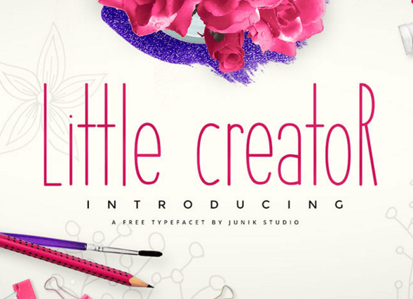 Little Creator - Free typeface